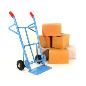 Sack truck with boxes